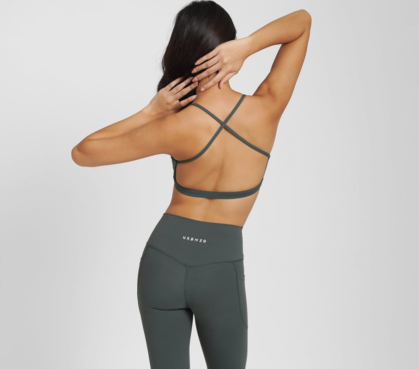 Flex Scoop Bra - Pine - Urbanized Co. S