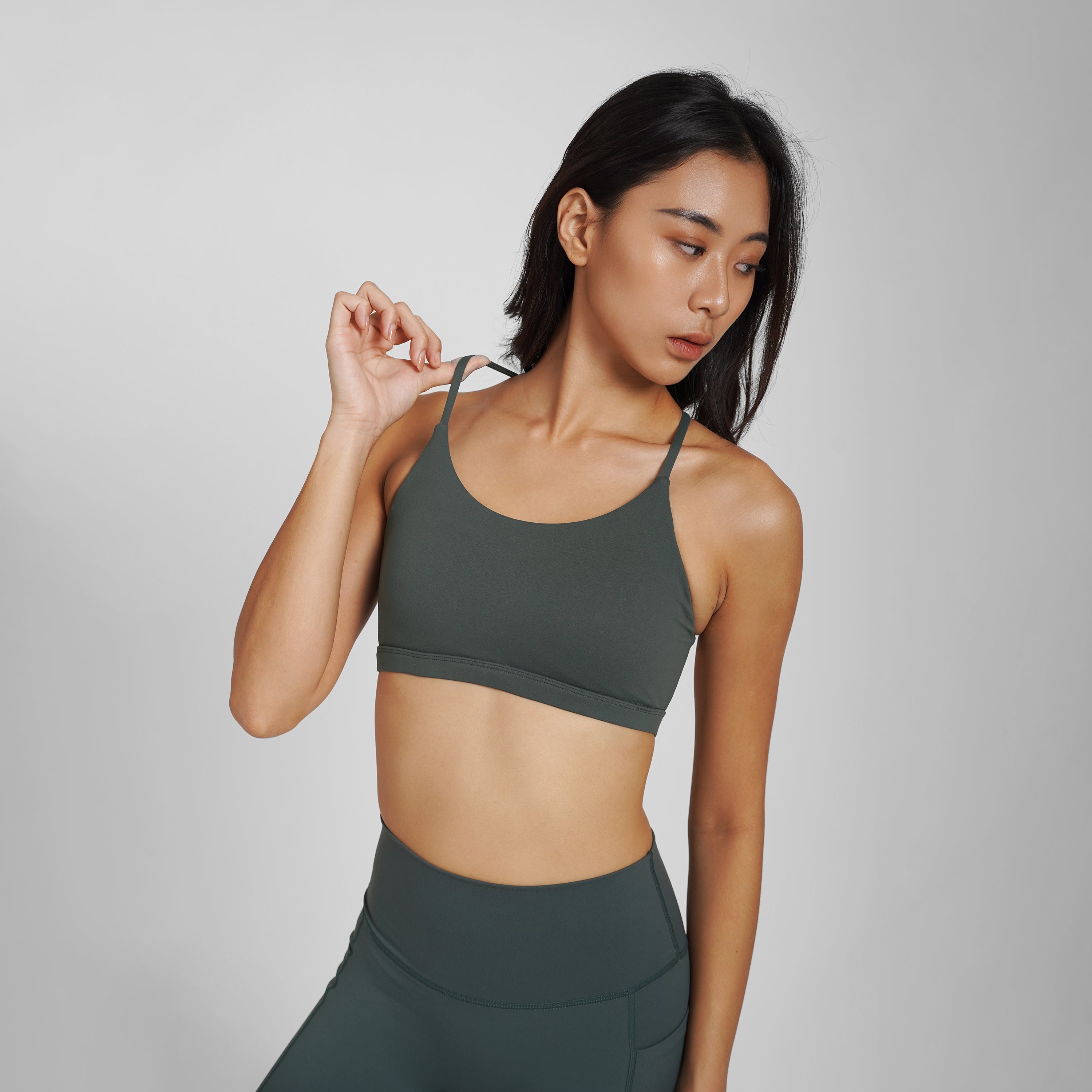 Flex Scoop Bra - Pine - Urbanized Co. S