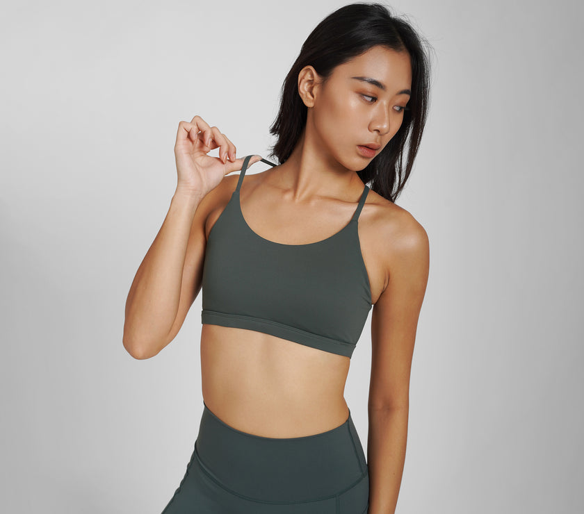 Flex Scoop Bra - Pine - Urbanized Co. S