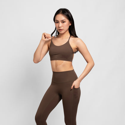 Flex Scoop Bra - Olive