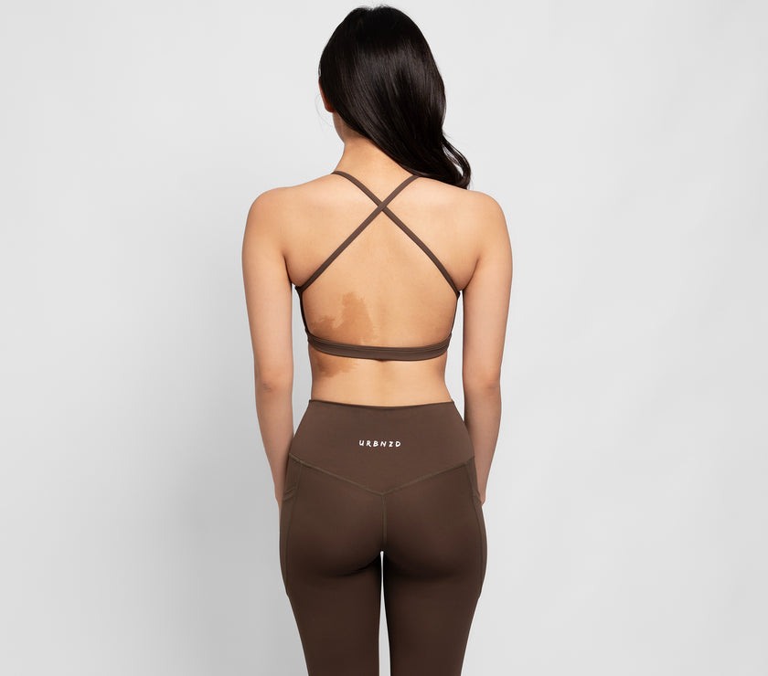 Flex Scoop Bra - Olive