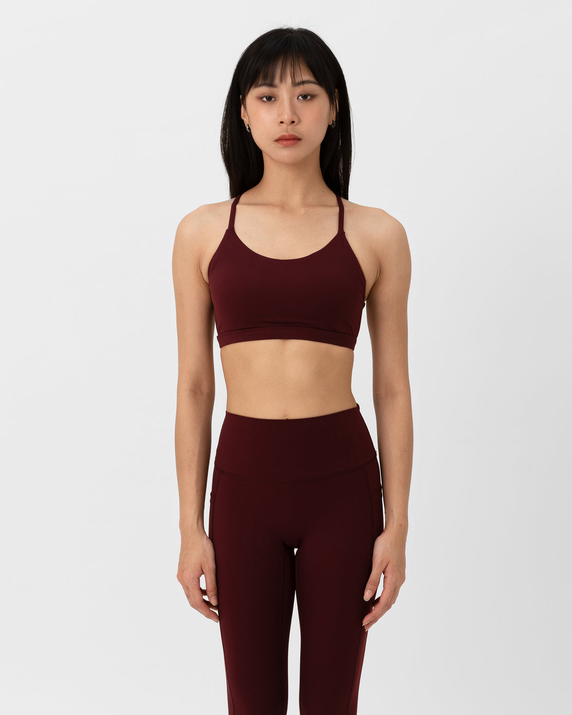Flex Scoop Bra - Rouge