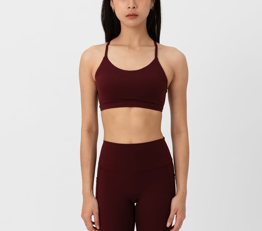 Flex Scoop Bra - Rouge