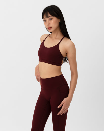 Flex Scoop Bra - Rouge