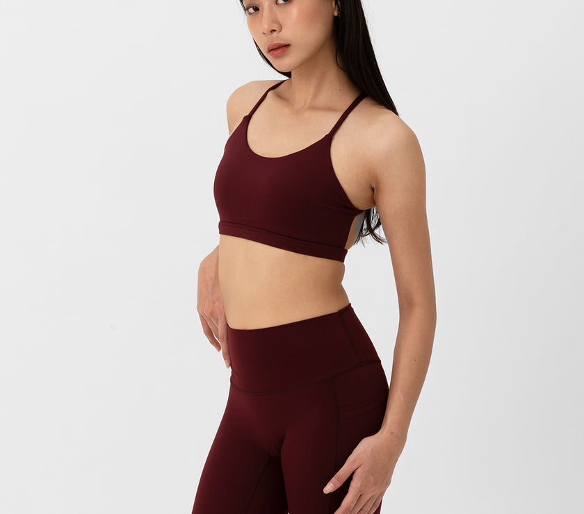 Flex Scoop Bra - Rouge