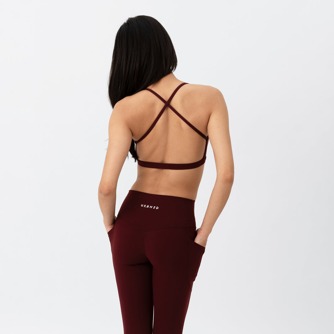 Flex Scoop Bra - Rouge