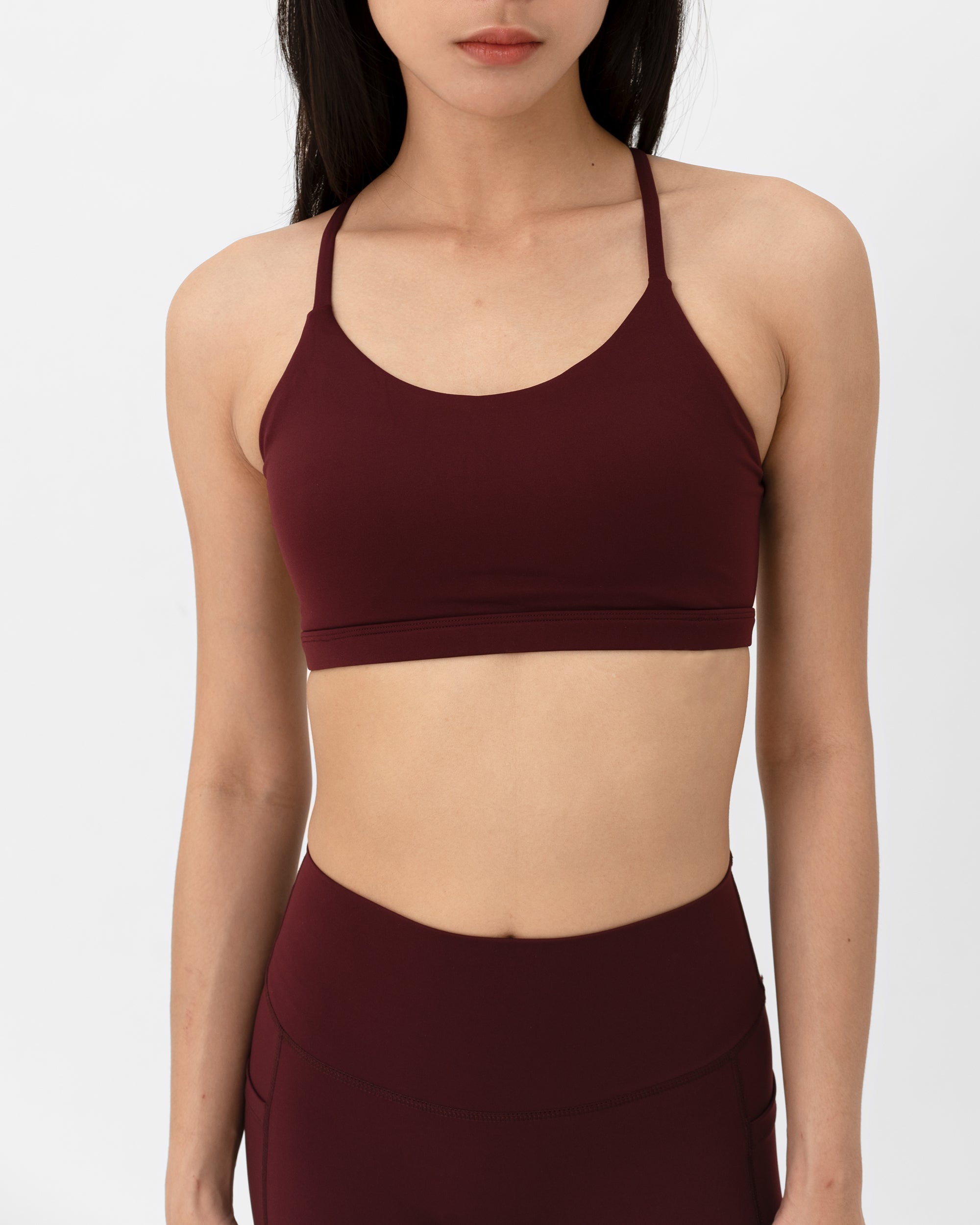 Flex Scoop Bra - Rouge