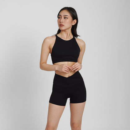Apex High Neck Bra - Black - Urbanized Co. S