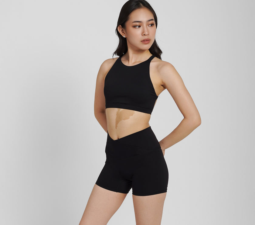 Apex High Neck Bra - Black - Urbanized Co. S