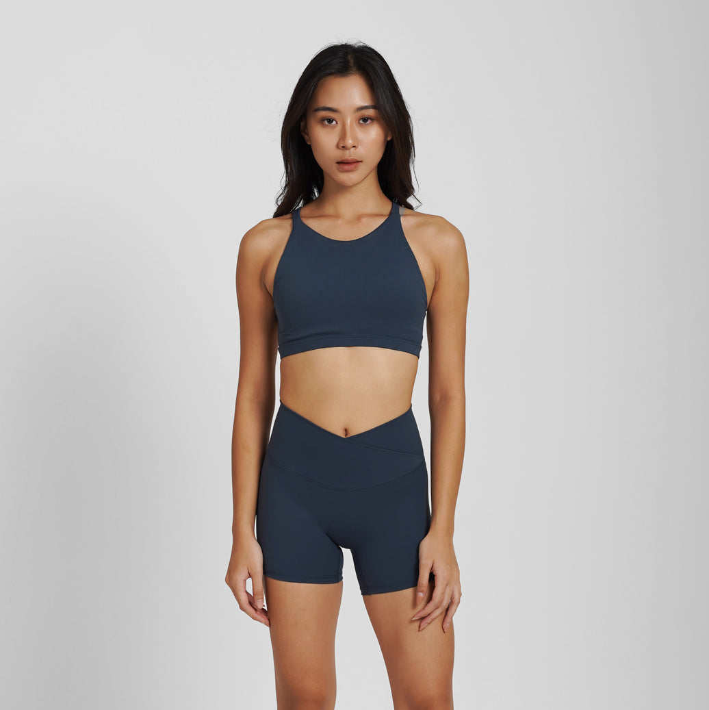 Apex High Neck Bra - Oxford - Urbanized Co. S
