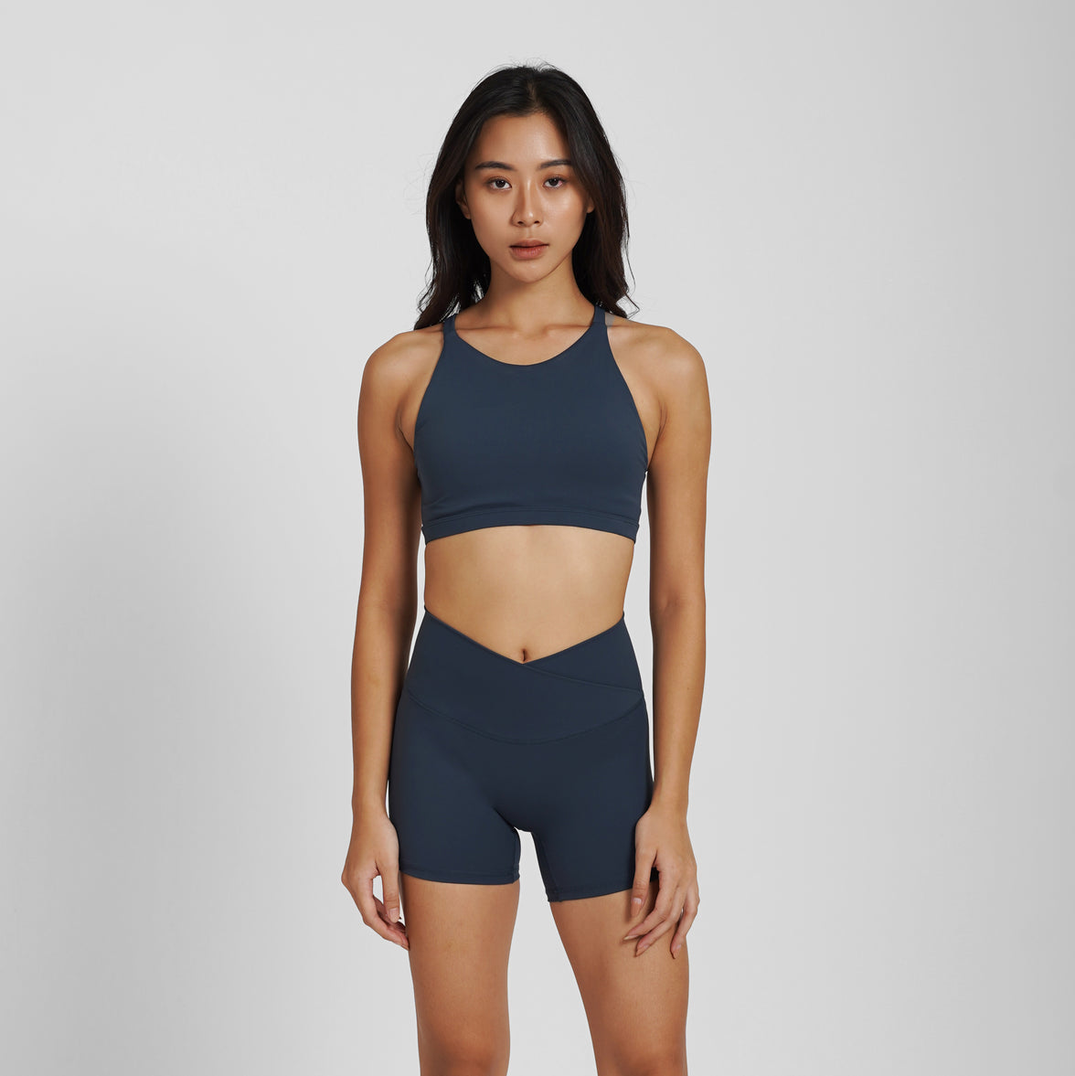 Apex High Neck Bra - Oxford - Urbanized Co. S