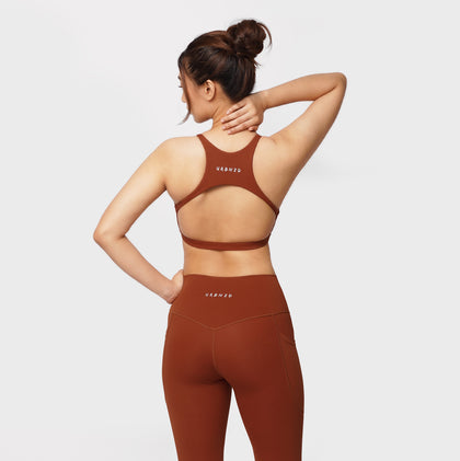Apex High Neck Bra - Mars