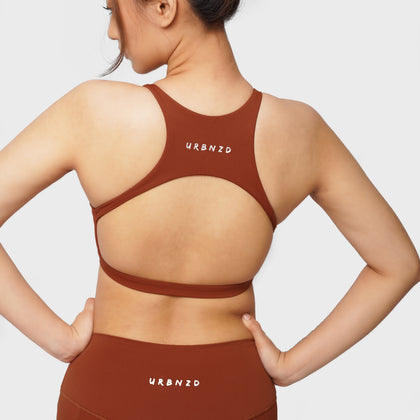 Apex High Neck Bra - Mars