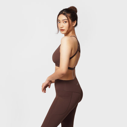 Apex High Neck Bra - Soul