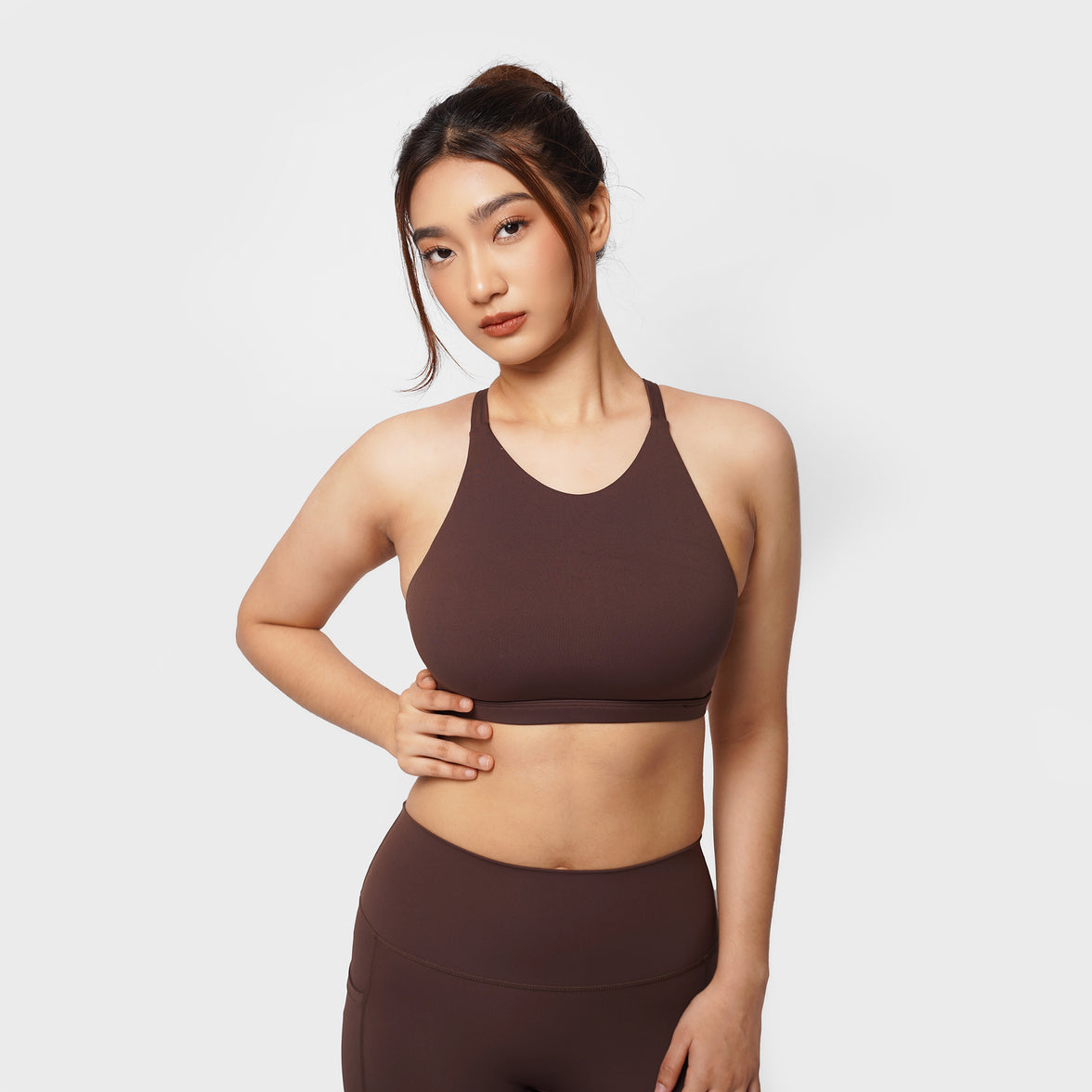 Apex High Neck Bra - Soul