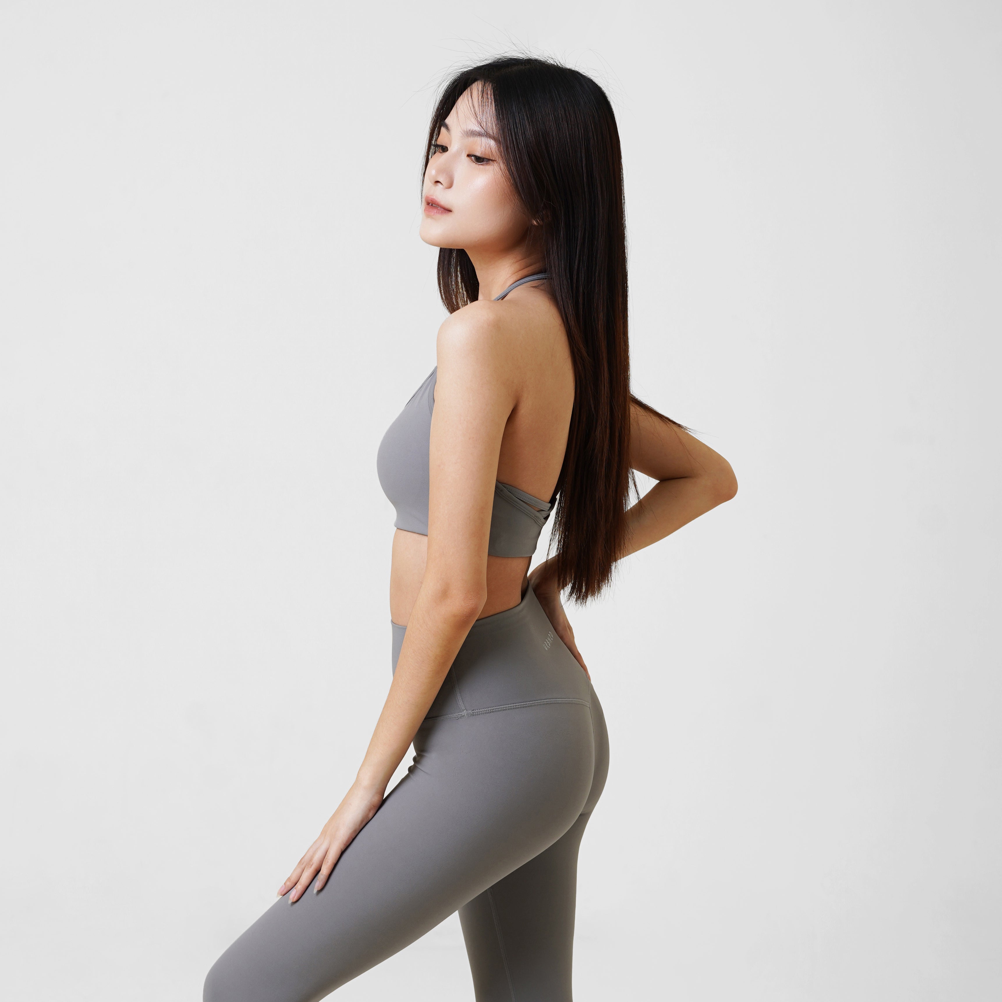 Trilly Halter Bra - Heather - Urbanized Co. S