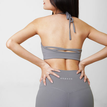 Trilly Halter Bra - Heather - Urbanized Co. S