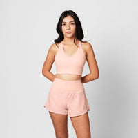 Pointe Strappy Bra - Bloom