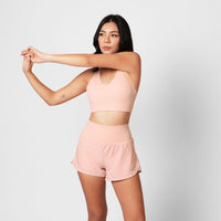 Pointe Strappy Bra - Bloom