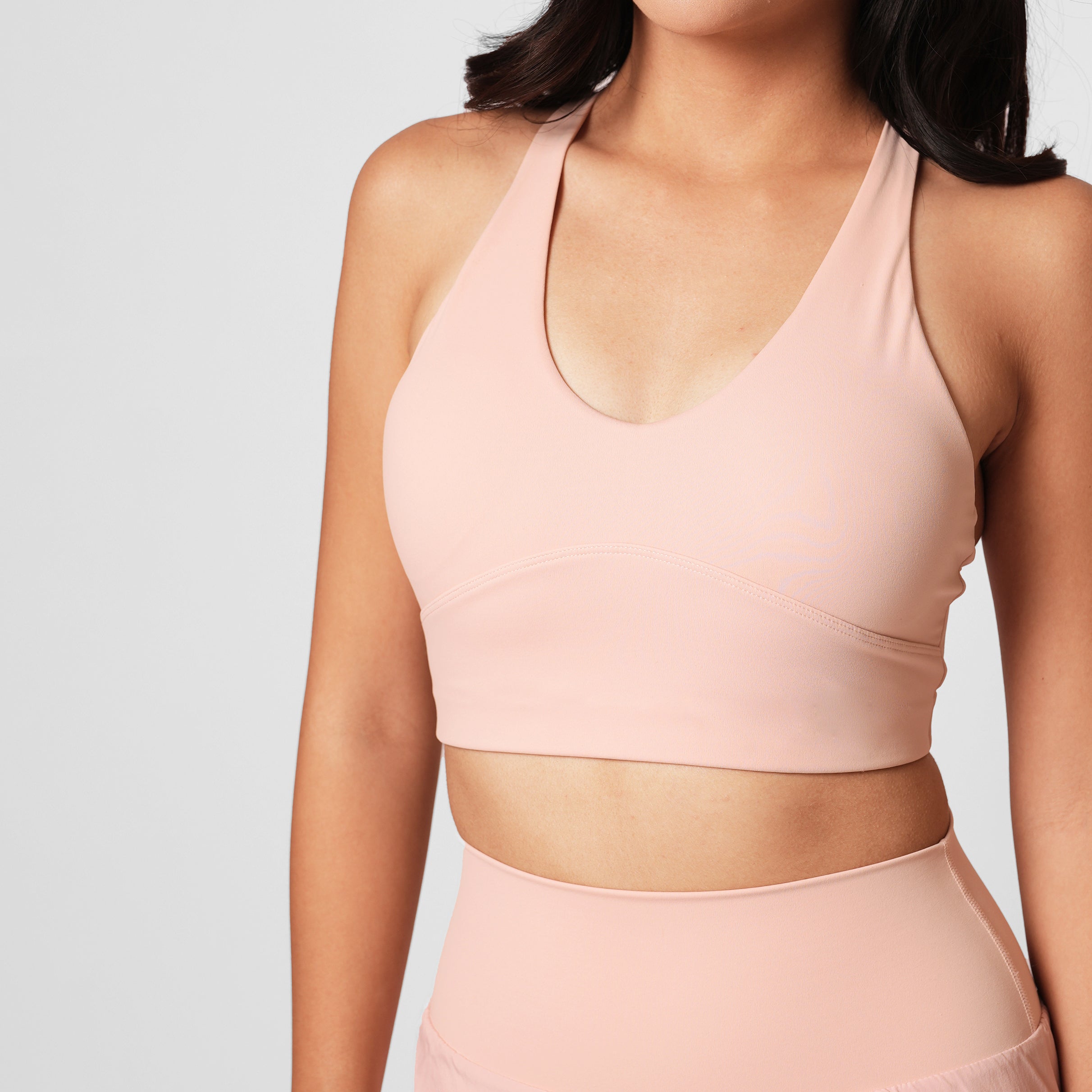 Pointe Strappy Bra - Bloom
