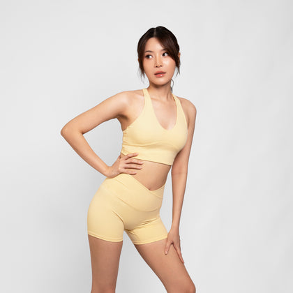 Pointe Strappy Bra - Butter