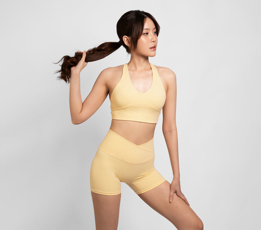 Pointe Strappy Bra - Butter
