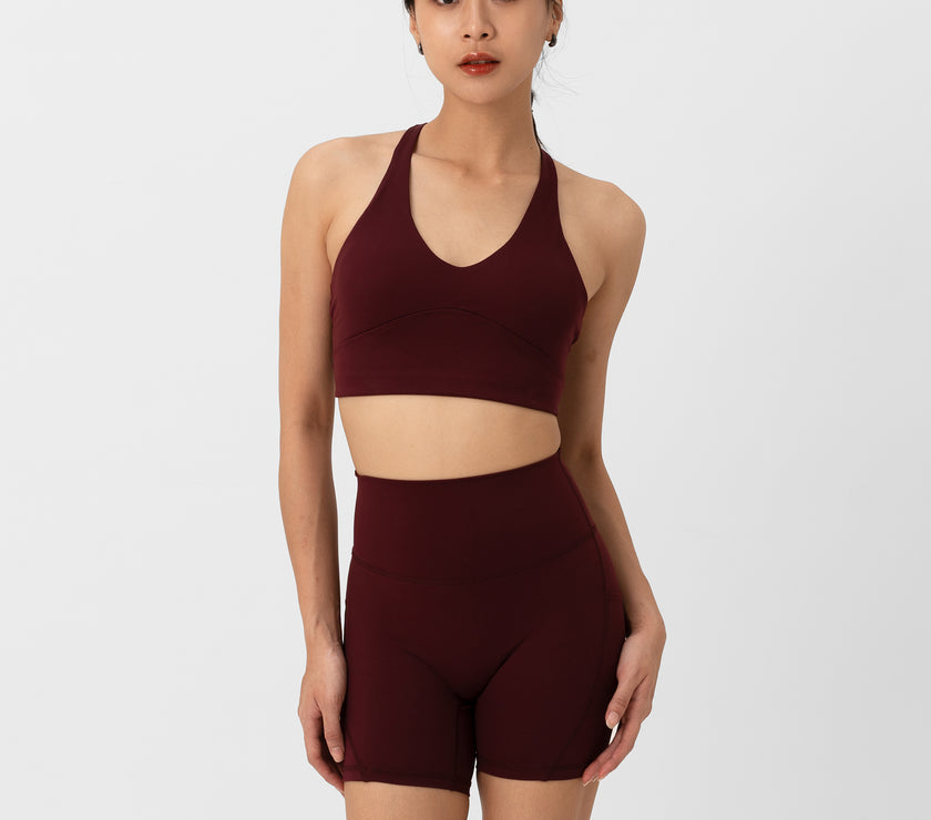 Pointe Strappy Bra - Rouge