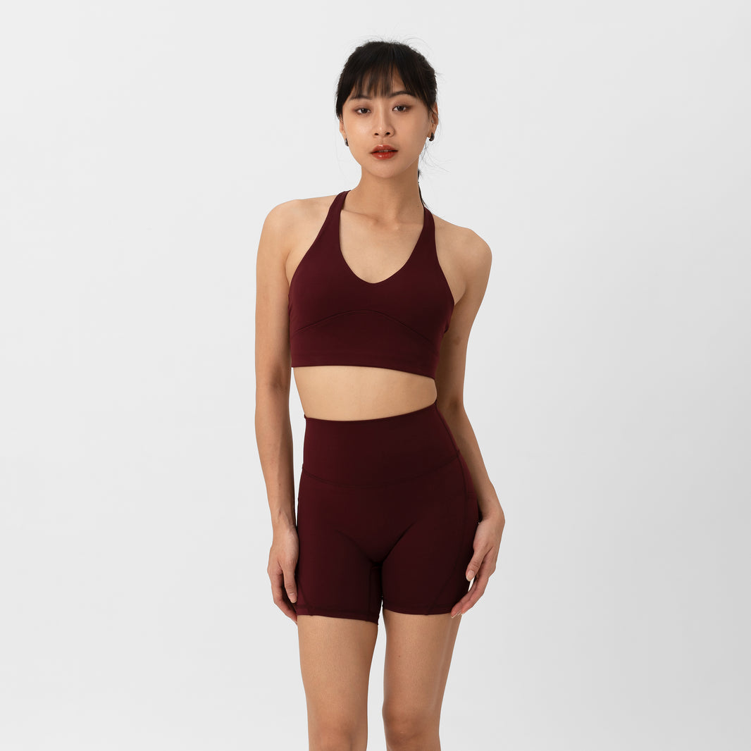 Pointe Strappy Bra - Rouge