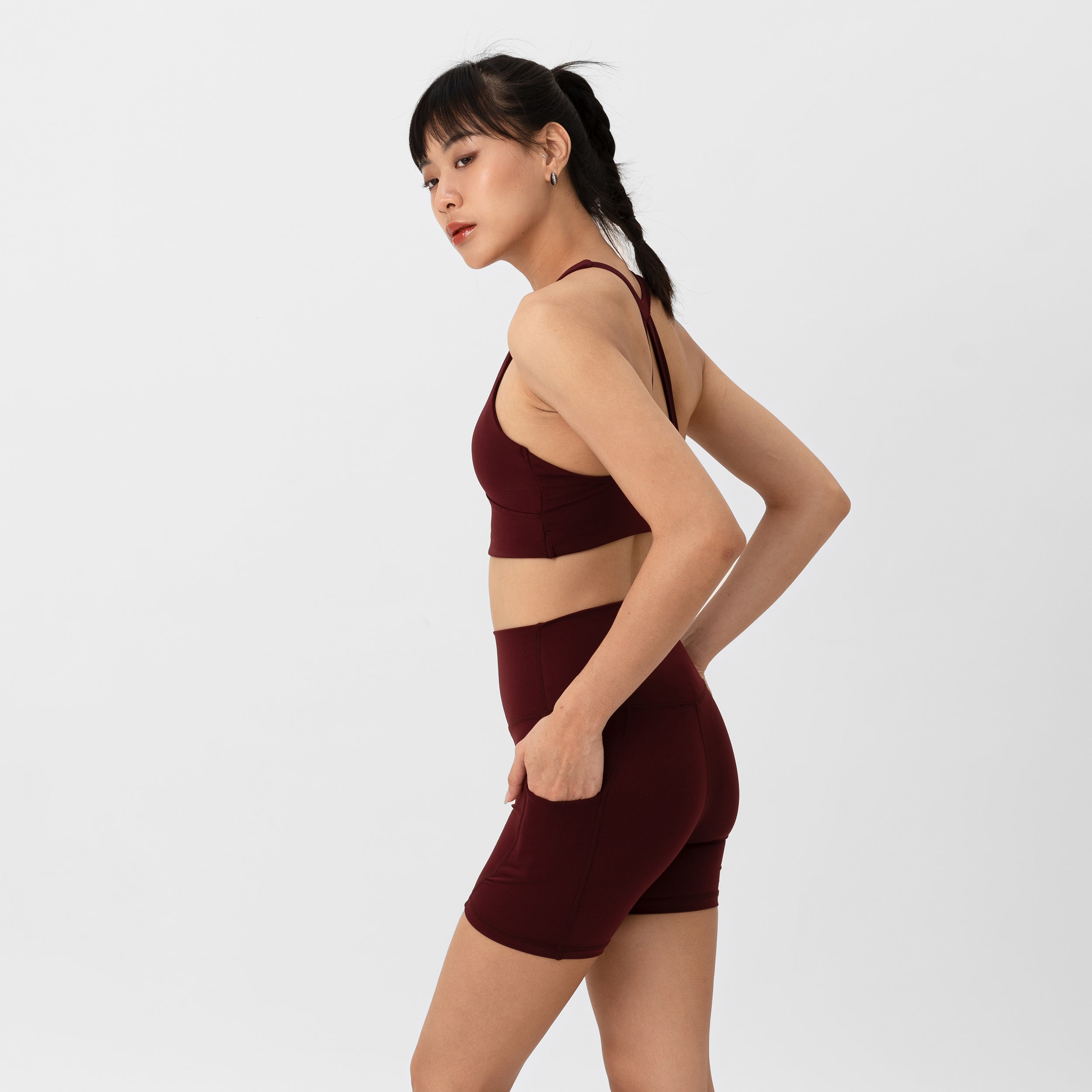 Pointe Strappy Bra - Rouge