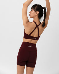 Pointe Strappy Bra - Rouge