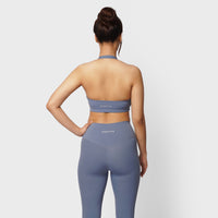 Archie Halter Scrunch Bra - Haze