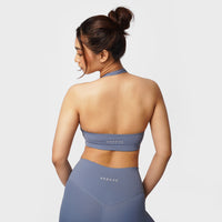 Archie Halter Scrunch Bra - Haze