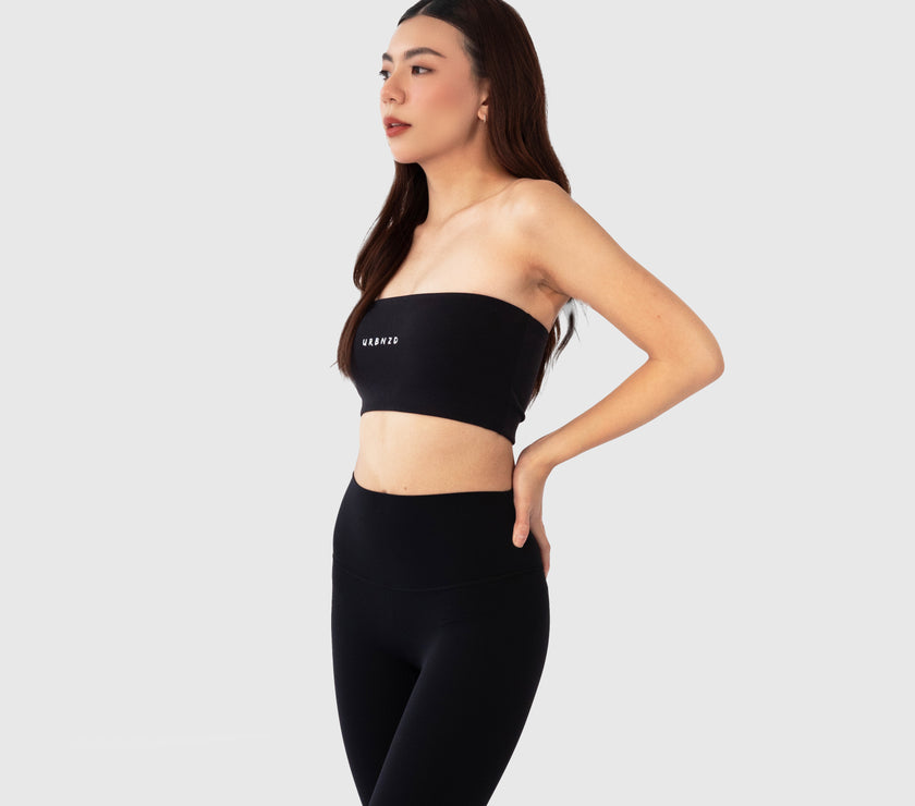 Hadid Bandeau Bra - Black - Urbanized Co. S
