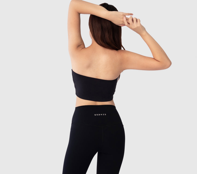 Hadid Bandeau Bra - Black - Urbanized Co. S