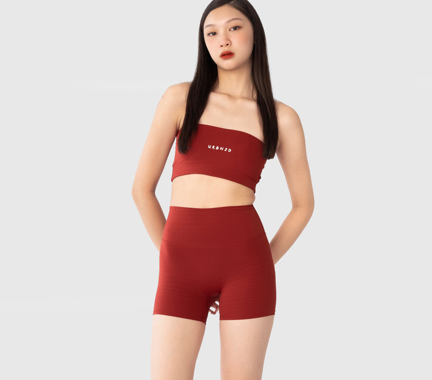 Hadid Bandeau Bra - Cherry - Urbanized Co. S