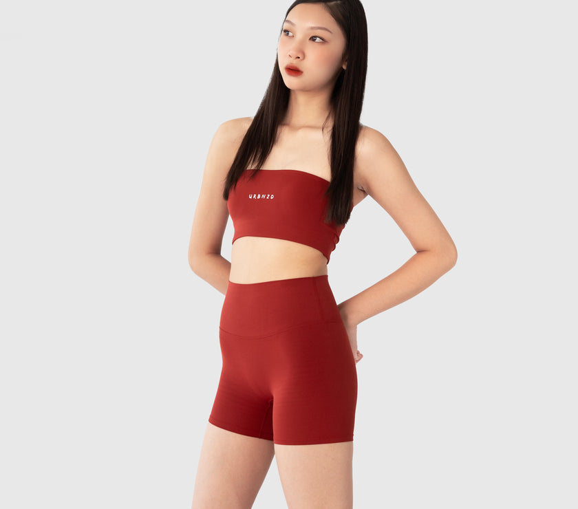 Hadid Bandeau Bra - Cherry - Urbanized Co. S