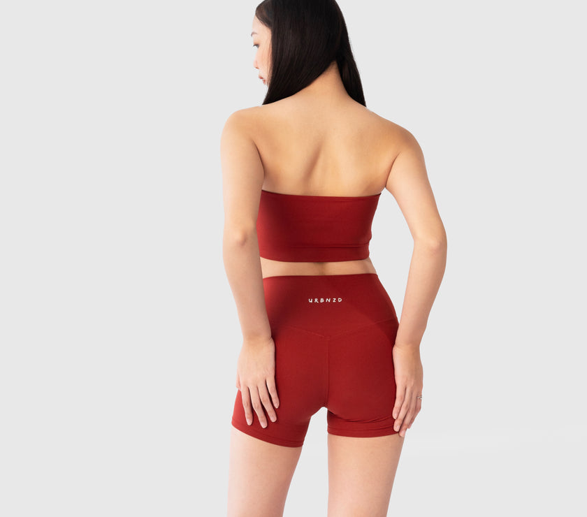 Hadid Bandeau Bra - Cherry - Urbanized Co. S