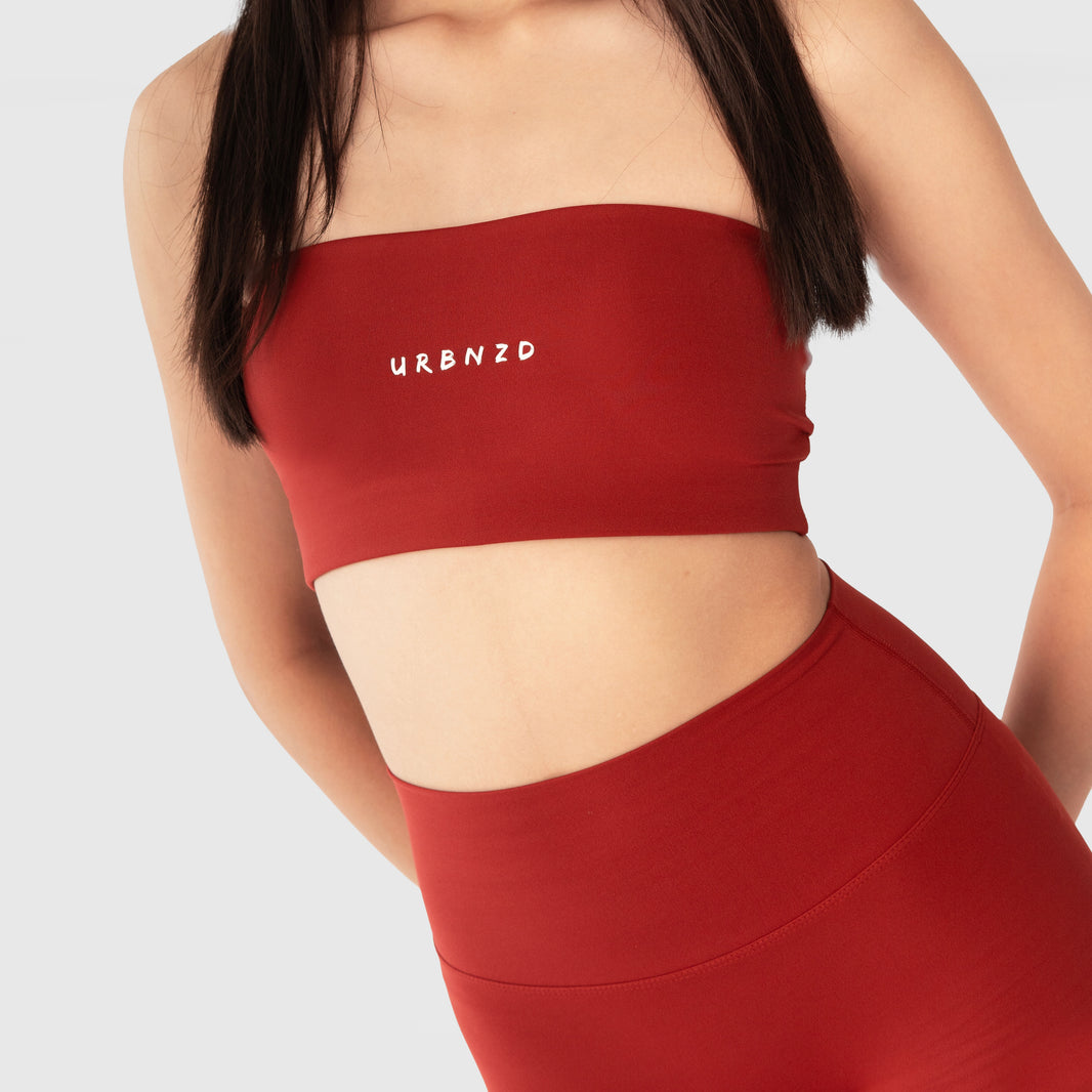 Hadid Bandeau Bra - Cherry - Urbanized Co. S