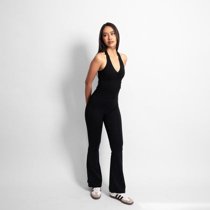 Archie Halter Tank - Black