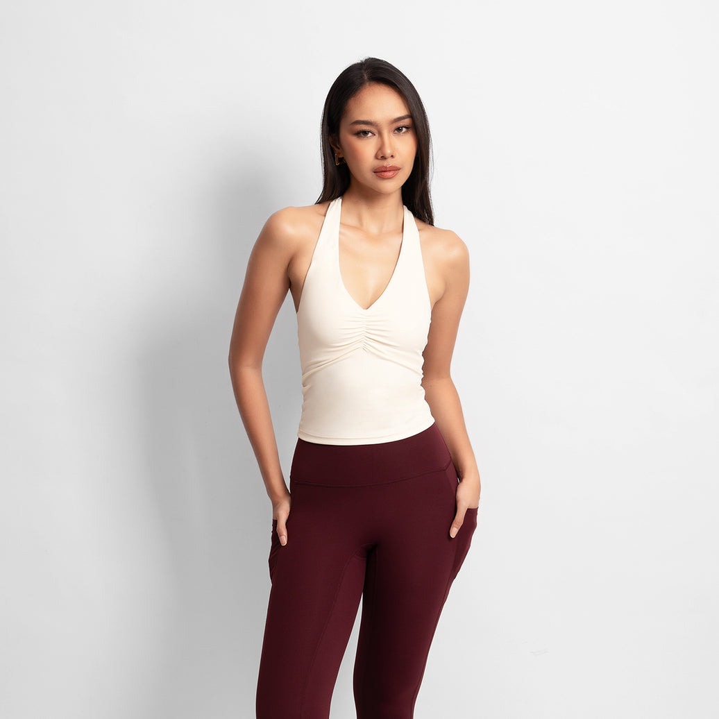 Archie Halter Tank - Milk
