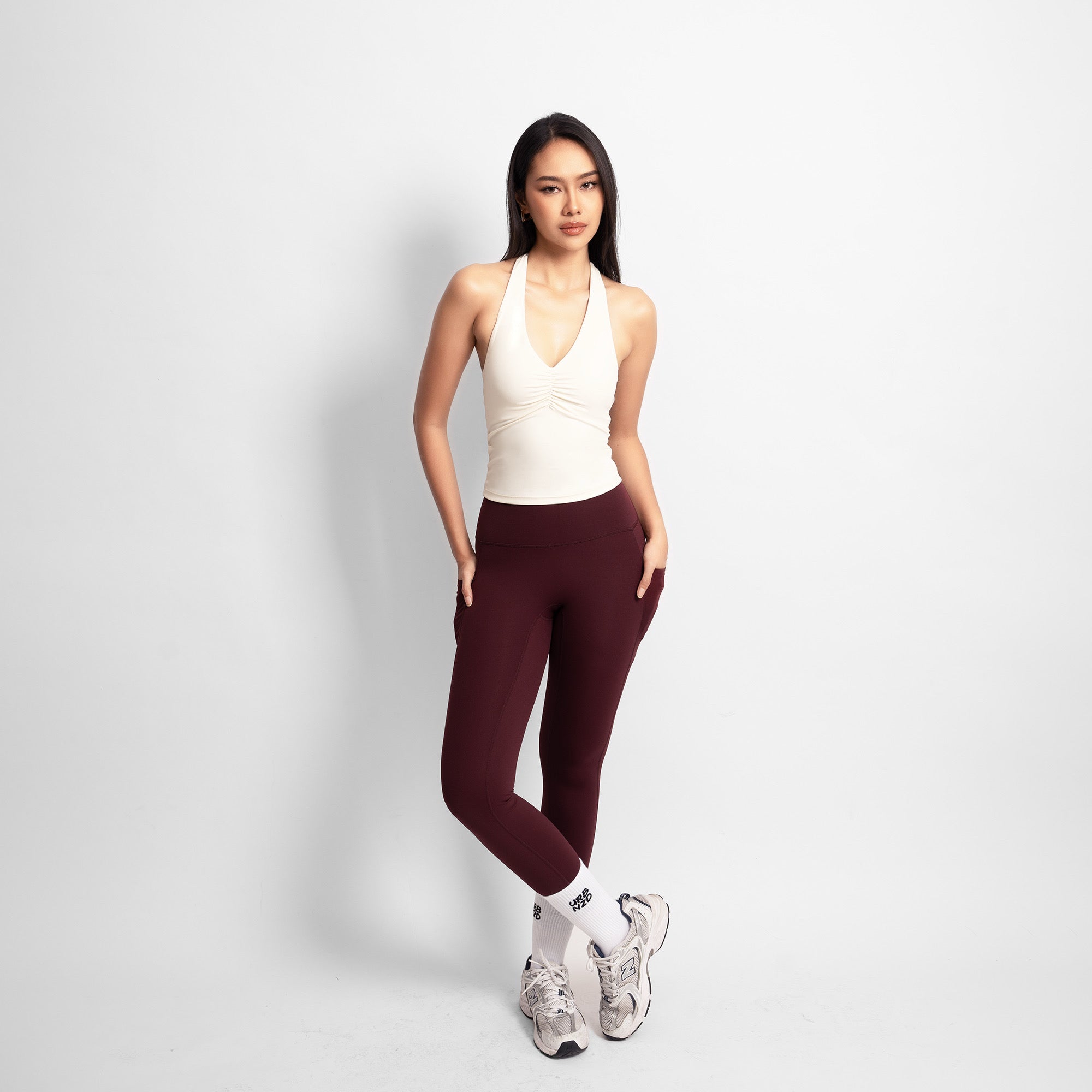 Archie Halter Tank - Milk