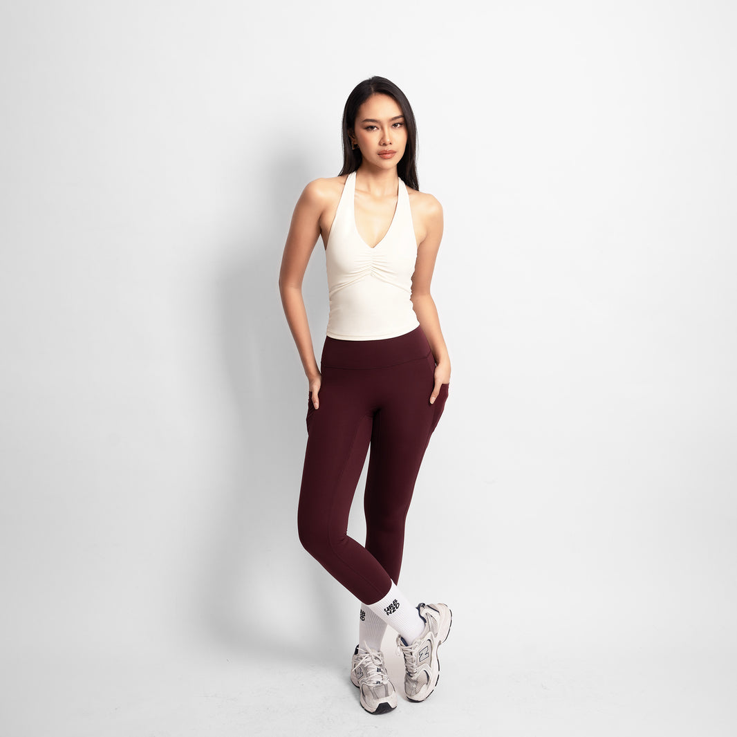 Archie Halter Tank - Milk