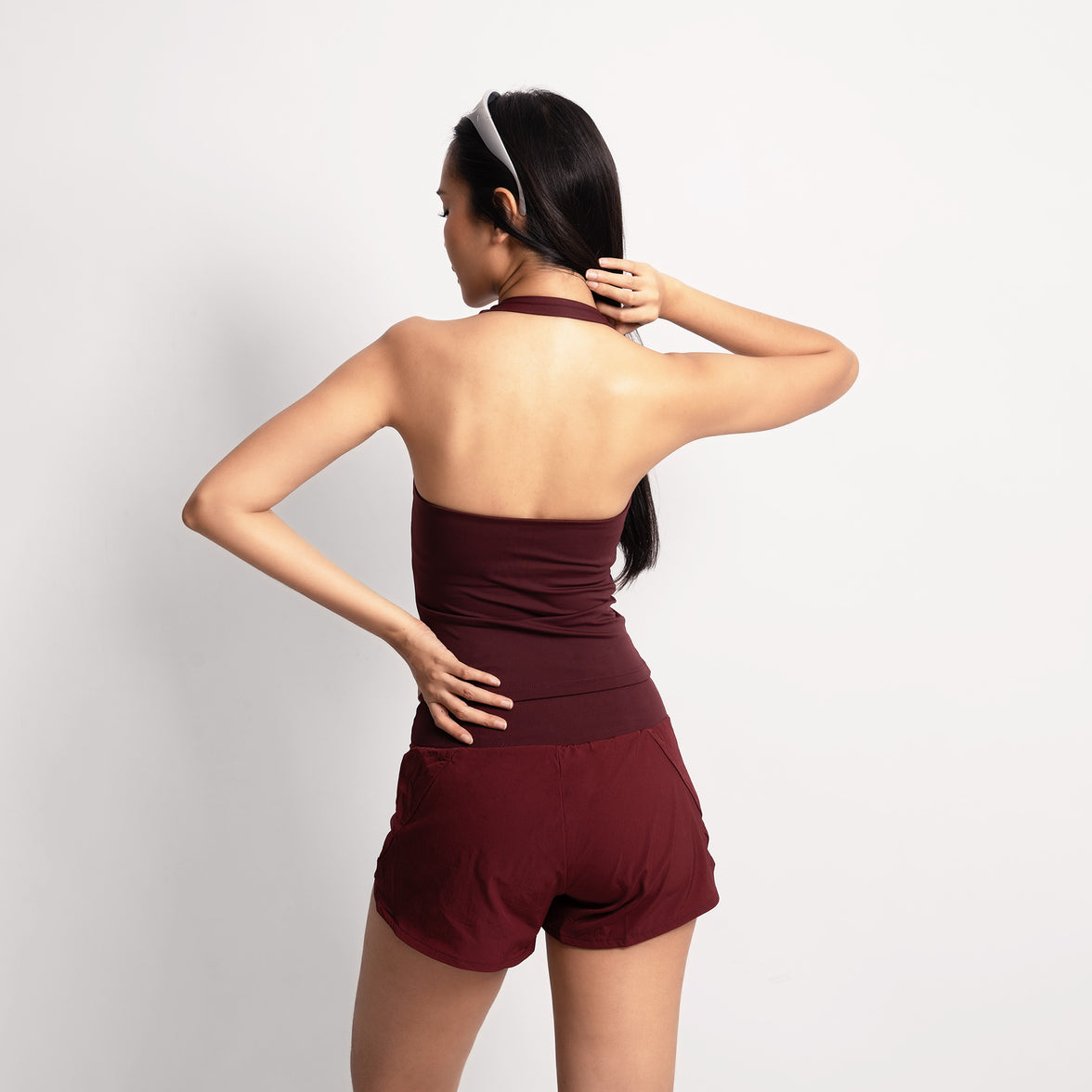 Archie Halter Tank - Rouge