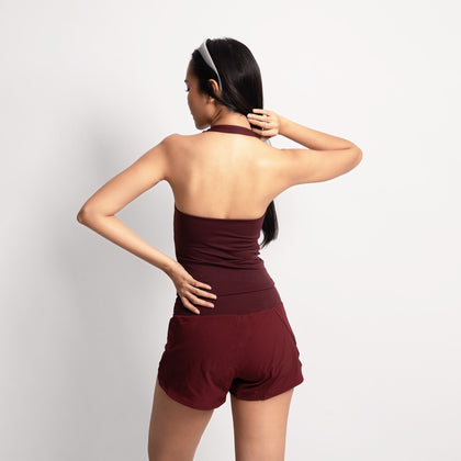Archie Halter Tank - Rouge