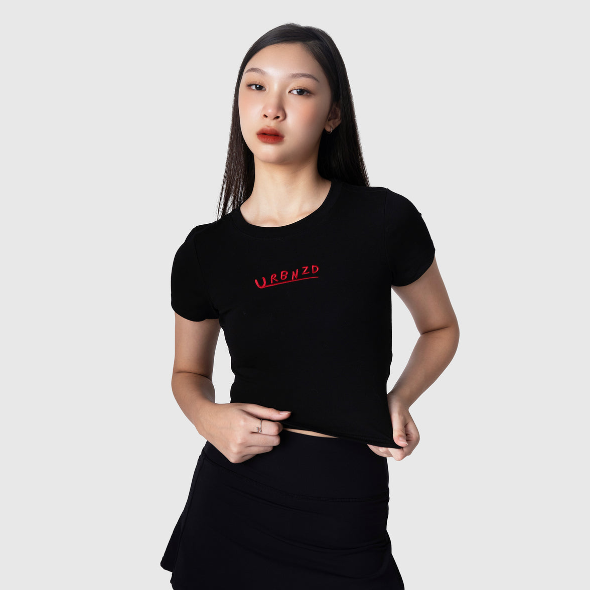 Popstar Baby Tee - Black - Urbanized Co. S