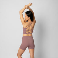 Reverie Crossback Tank - Plum