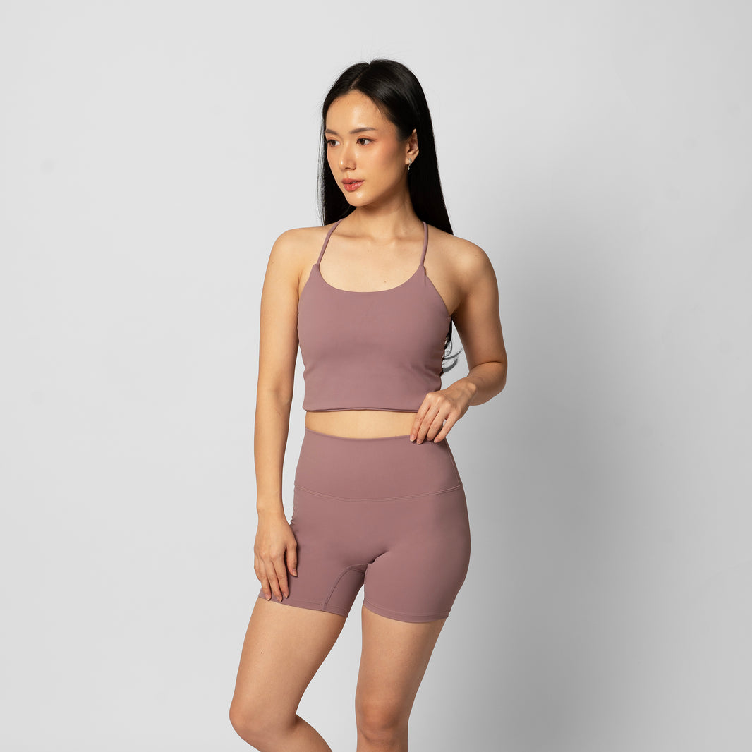 Reverie Crossback Tank - Plum