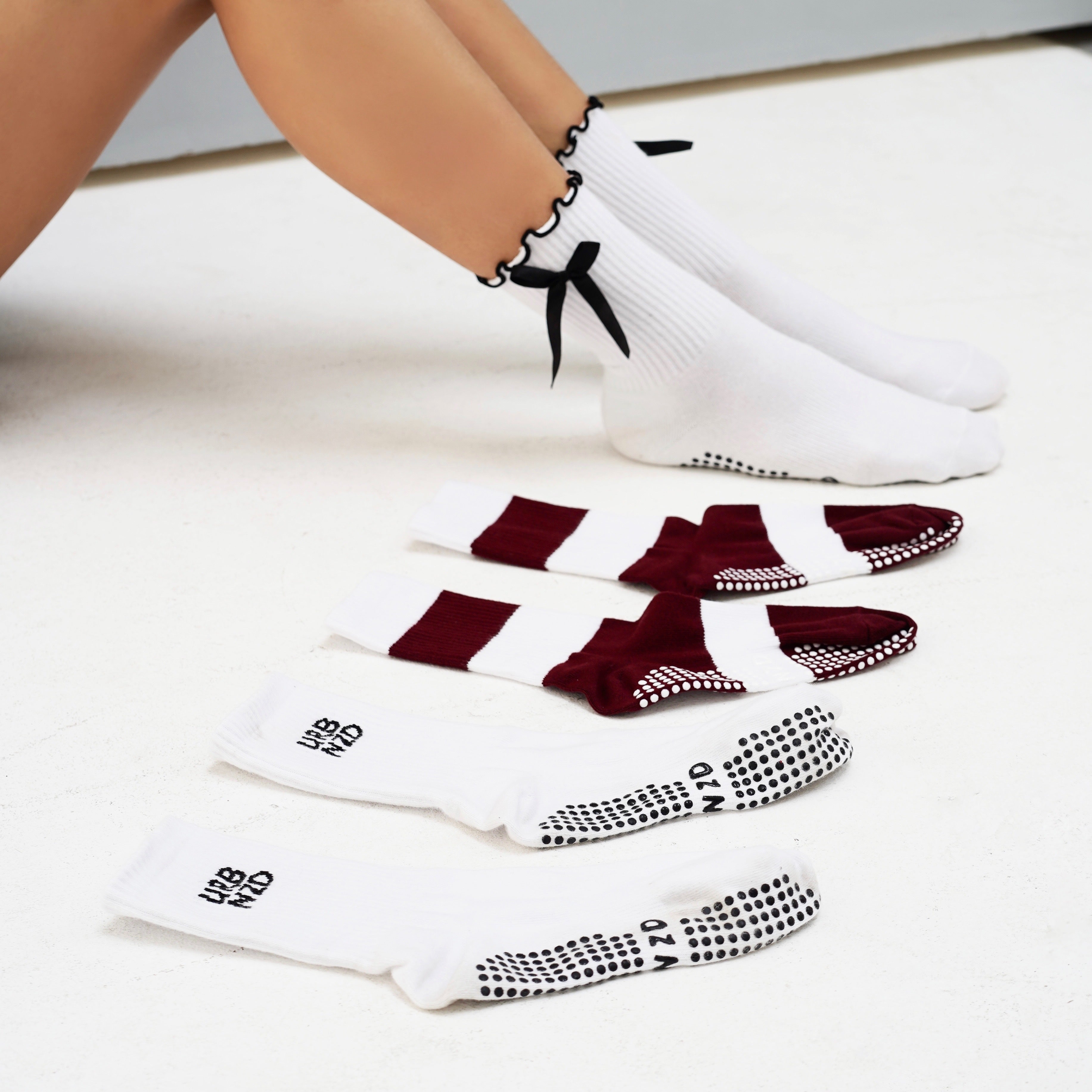 Urbnzd Crew Grip Socks - Giftbox Set of 3 - Urbanized Co. Default Title