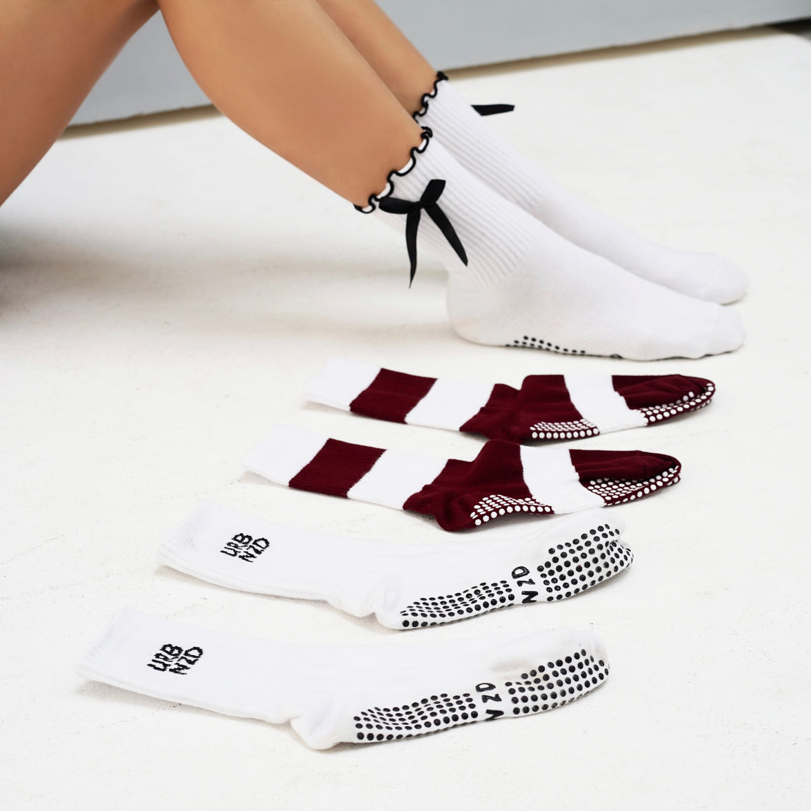 Urbnzd Crew Grip Socks - Giftbox Set of 3 - Urbanized Co. Default Title