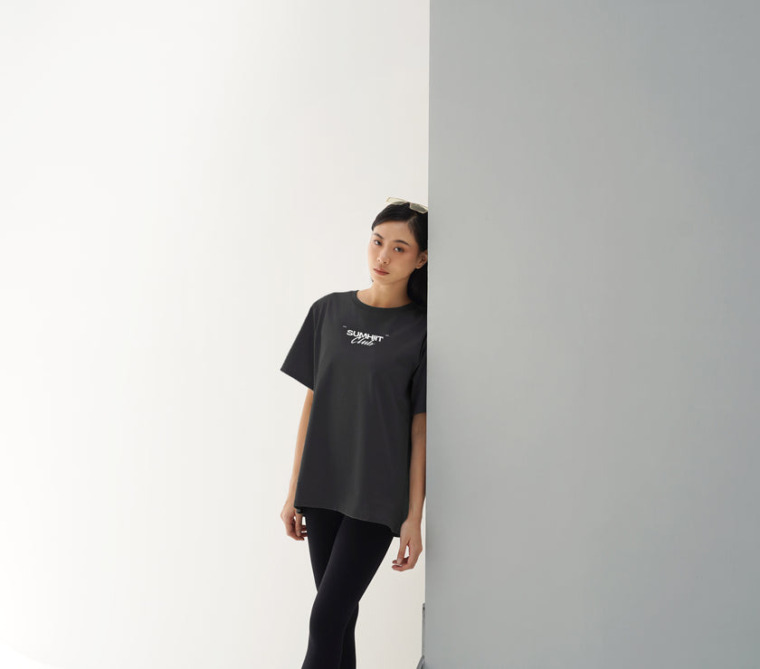 Classic Oversized Tee (SUMHIIT CLUB) - Grit